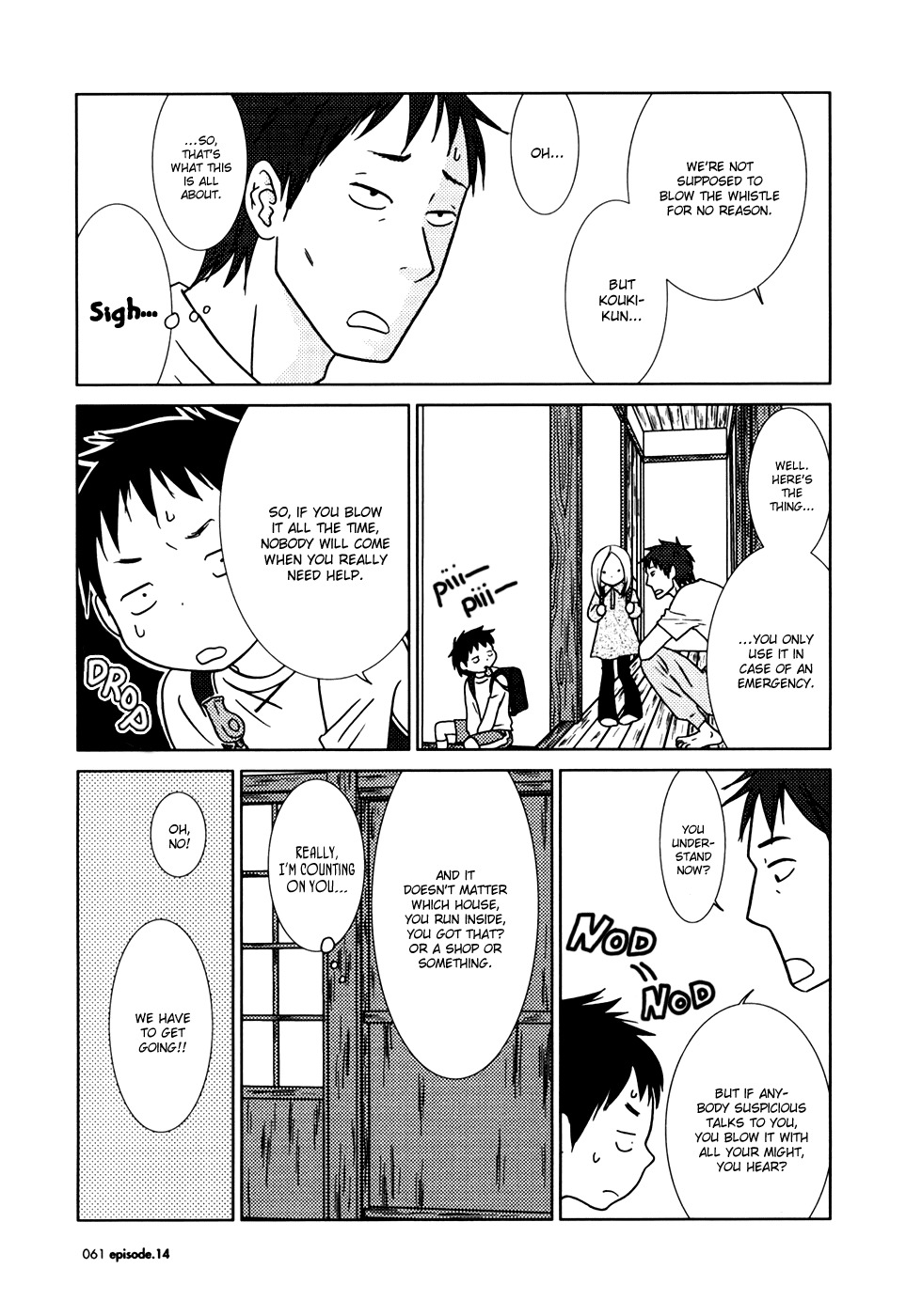 Usagi Drop Chapter 14 page 23 - Chapter 14