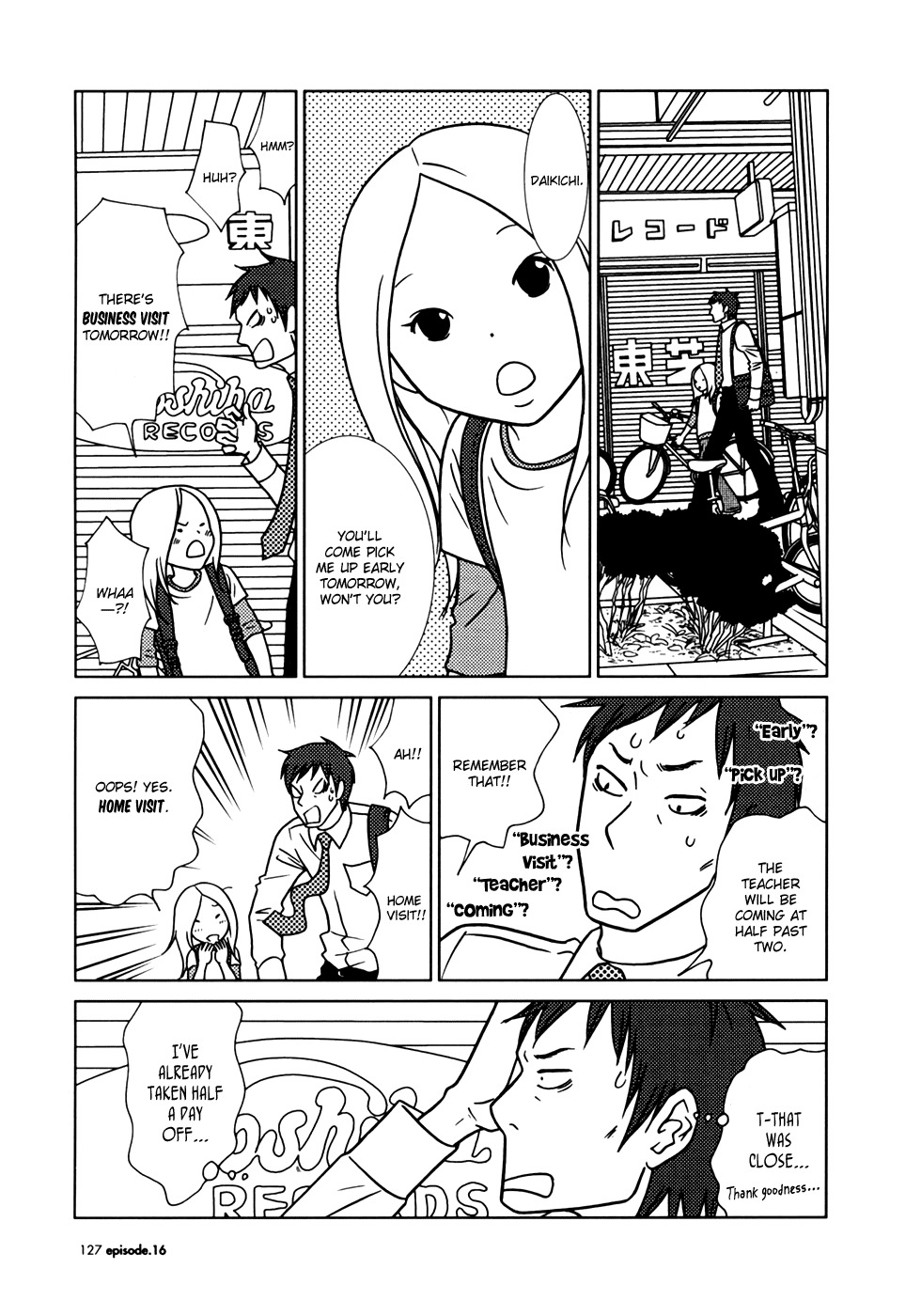 Usagi Drop Chapter 16 page 21 - Chapter 16
