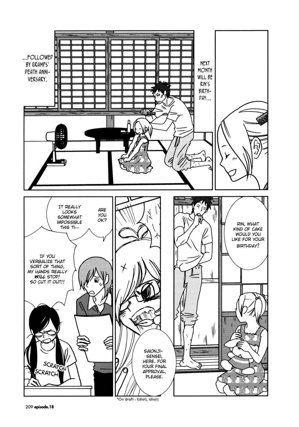Usagi Drop Chapter 18 page 37 - Chapter 18