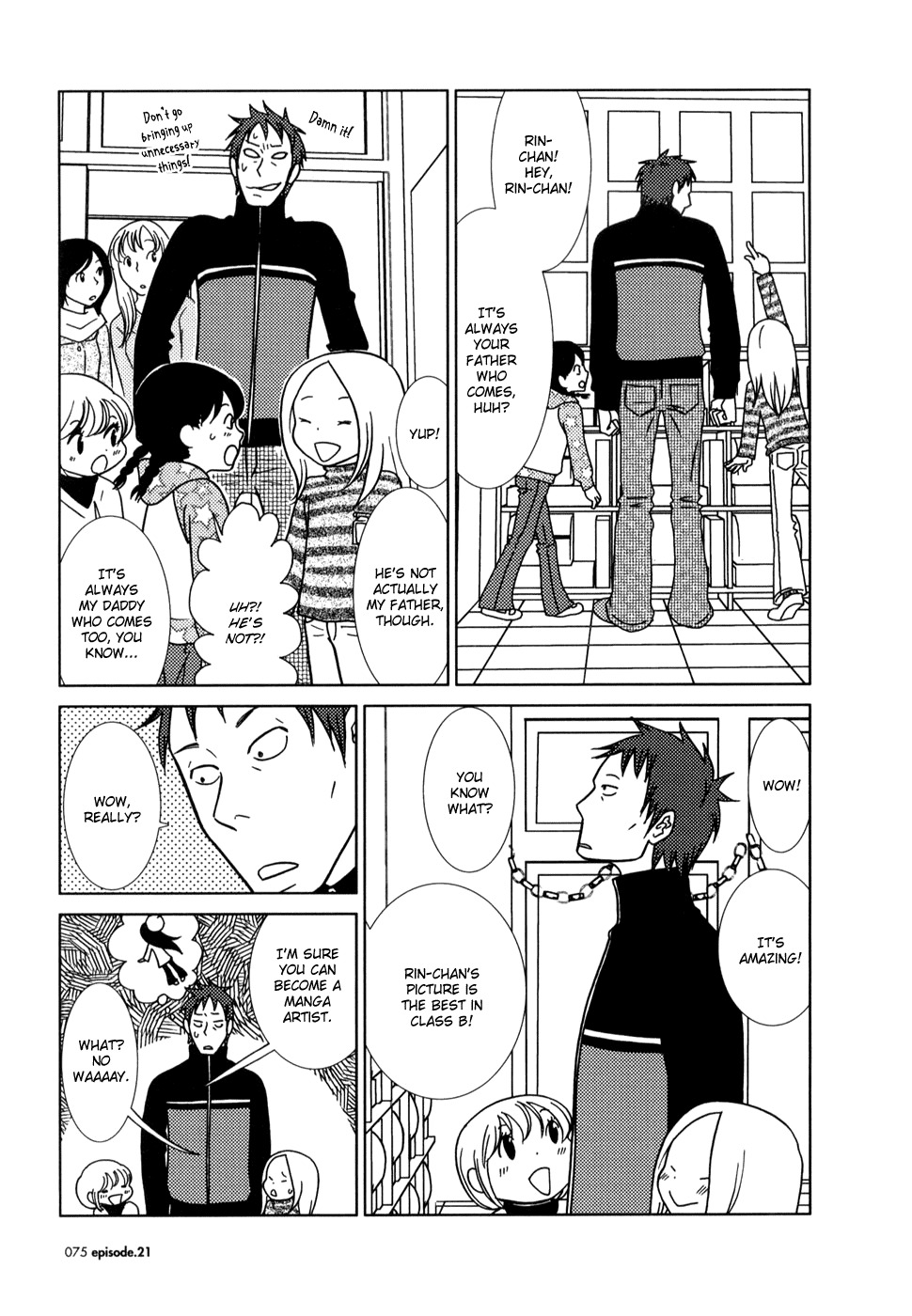 Usagi Drop Chapter 21 page 4 - Chapter 21