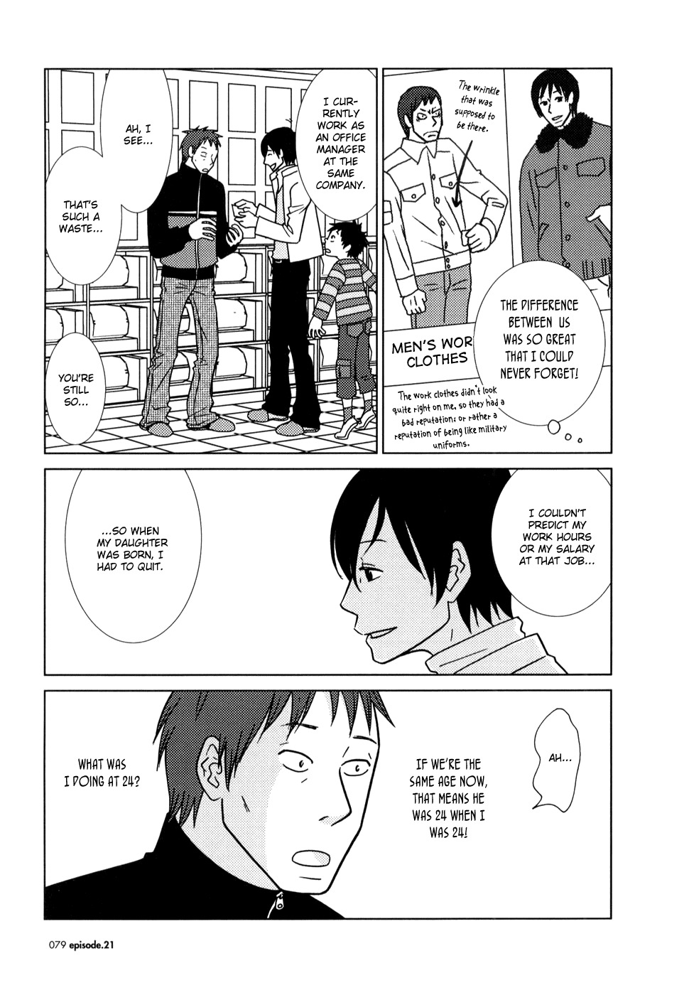 Usagi Drop Chapter 21 page 8 - Chapter 21