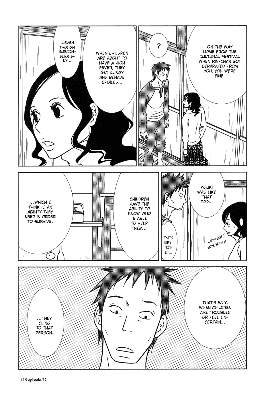Usagi Drop Chapter 22 page 13 - Chapter 22