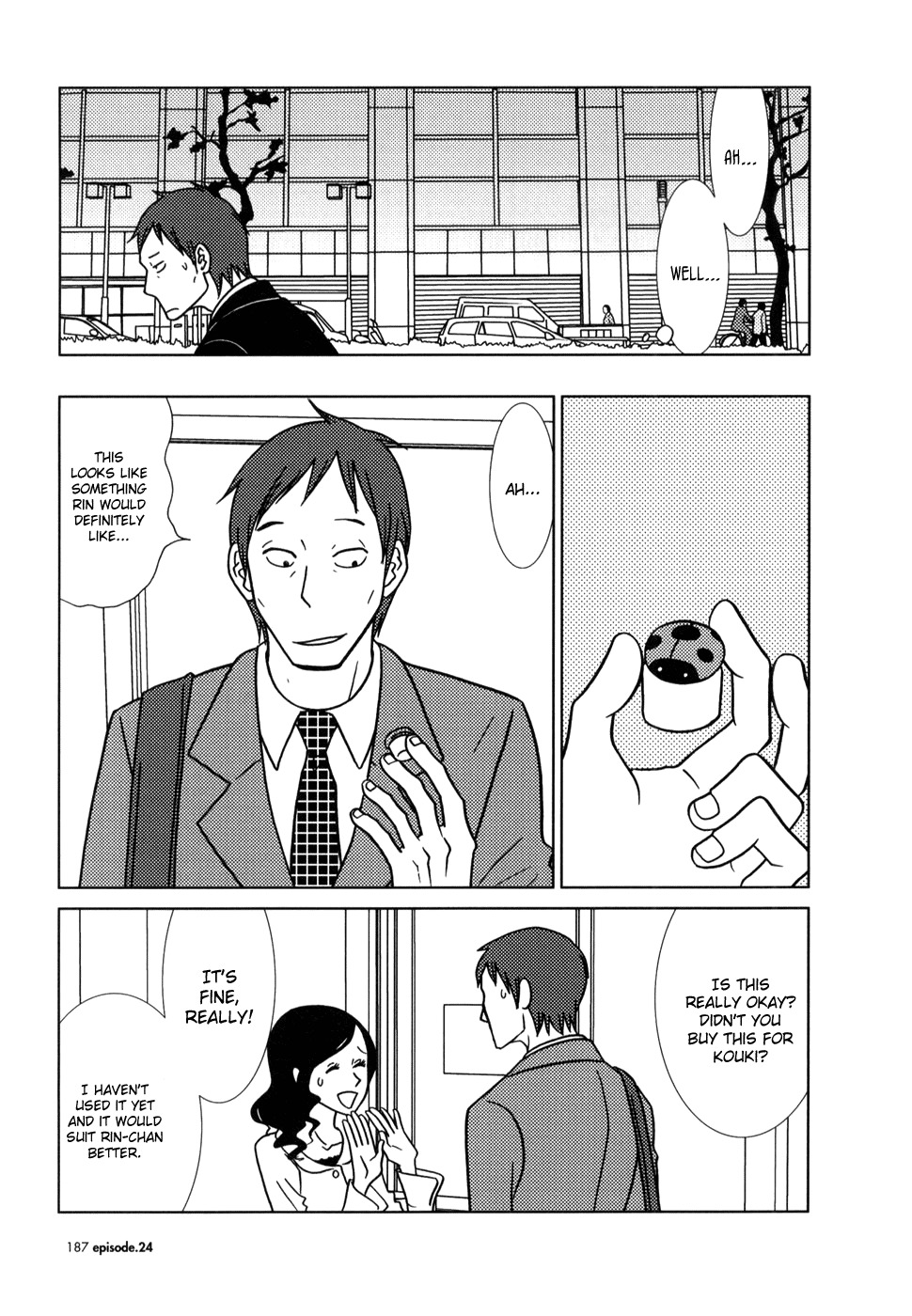 Usagi Drop Chapter 24 page 15 - Chapter 24