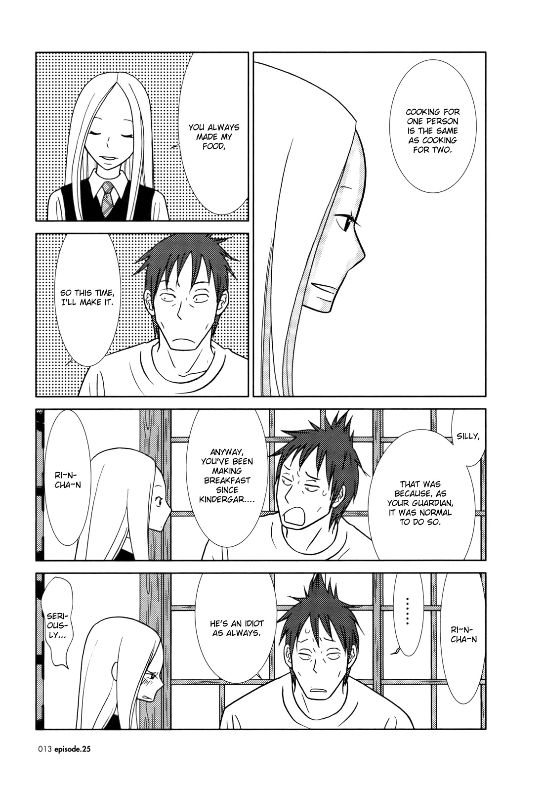 Usagi Drop Chapter 25 page 21 - Chapter 25