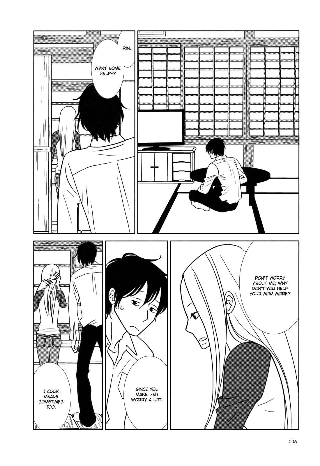 Usagi Drop Chapter 25 page 44 - Chapter 25