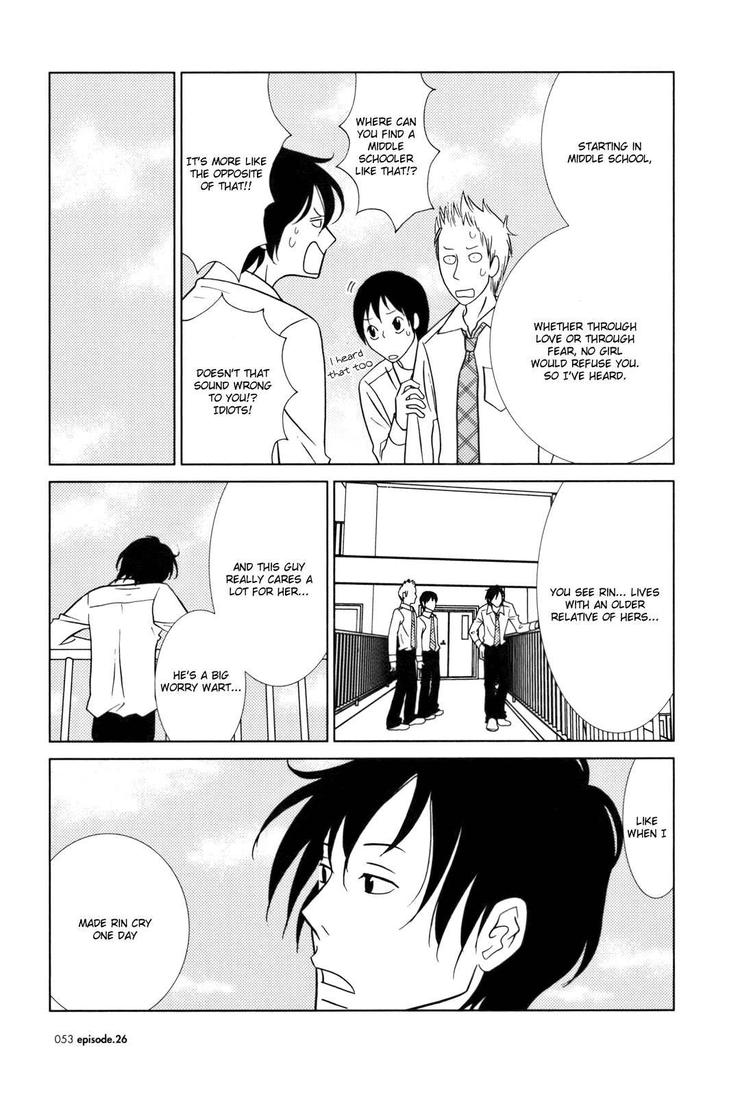 Usagi Drop Chapter 26 page 15 - Chapter 26