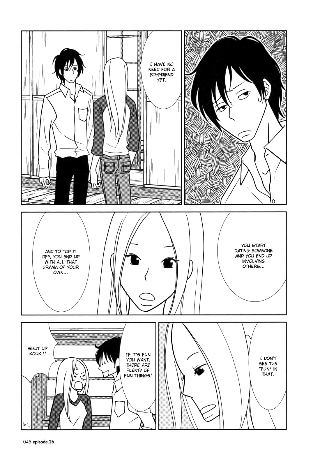 Usagi Drop Chapter 26 page 7 - Chapter 26