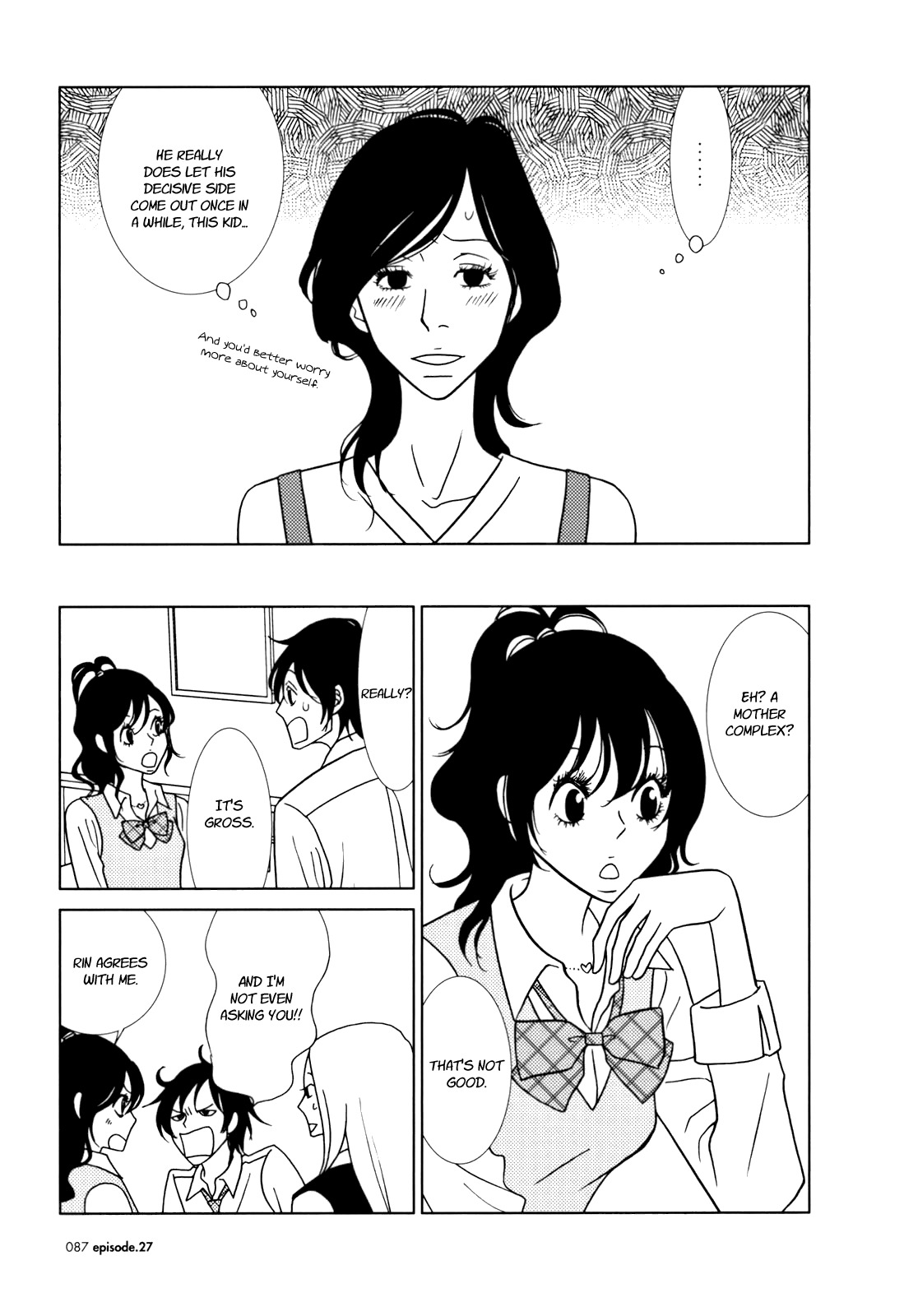 Usagi Drop Chapter 27 page 15 - Chapter 27