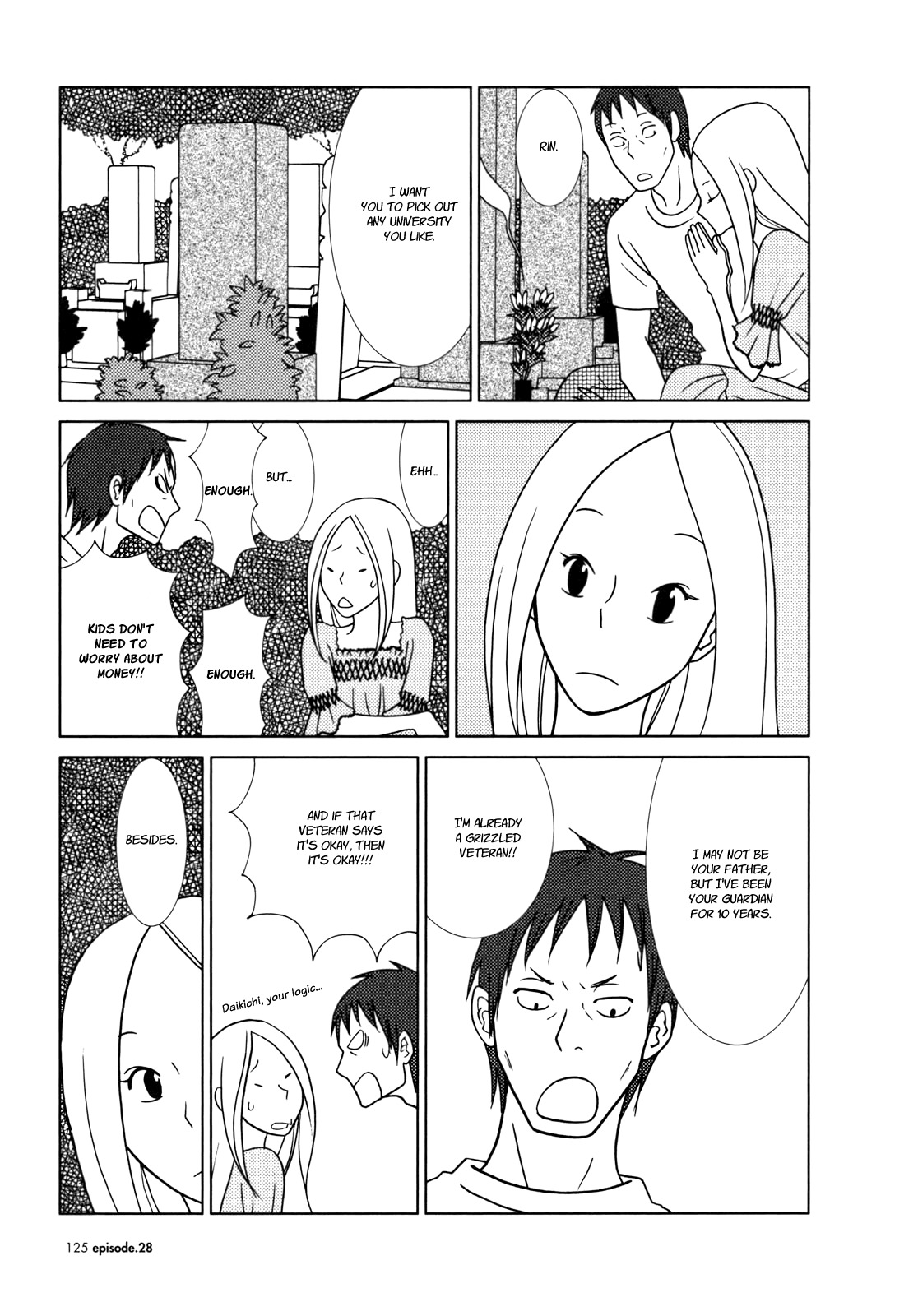 Usagi Drop Chapter 28 page 18 - Chapter 28 : 28