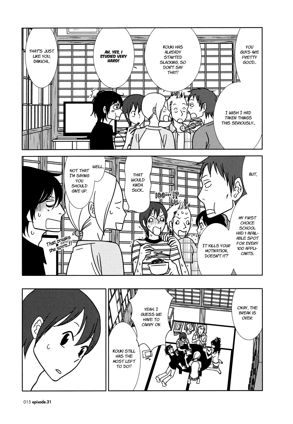 Usagi Drop Chapter 31 page 20 - Chapter 31 : 31