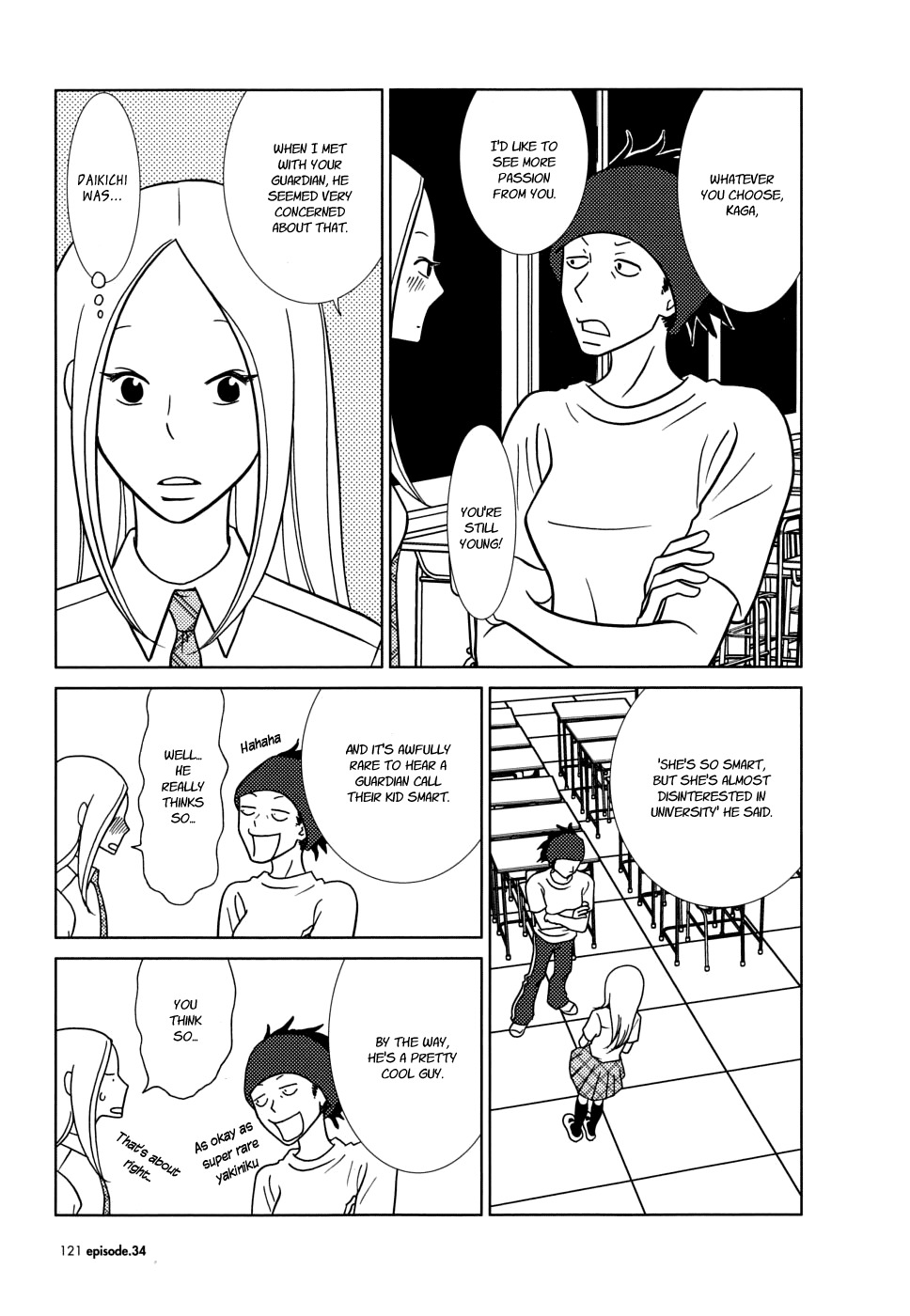 Usagi Drop Chapter 34 page 11 - Chapter 34