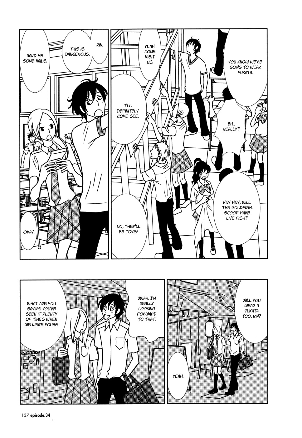 Usagi Drop Chapter 34 page 27 - Chapter 34