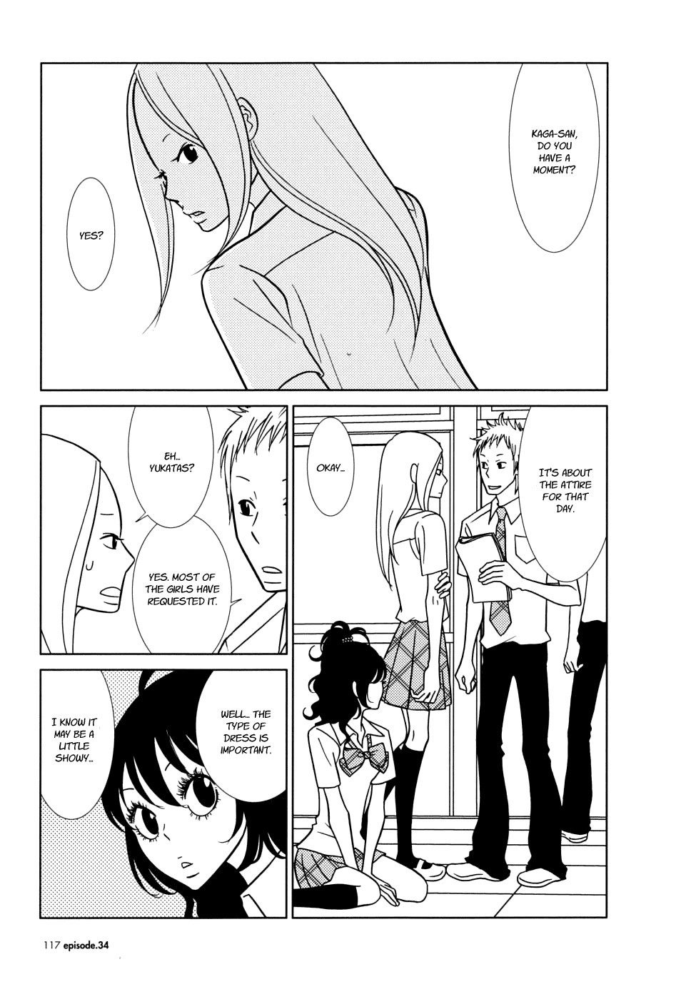 Usagi Drop Chapter 34 page 7 - Chapter 34