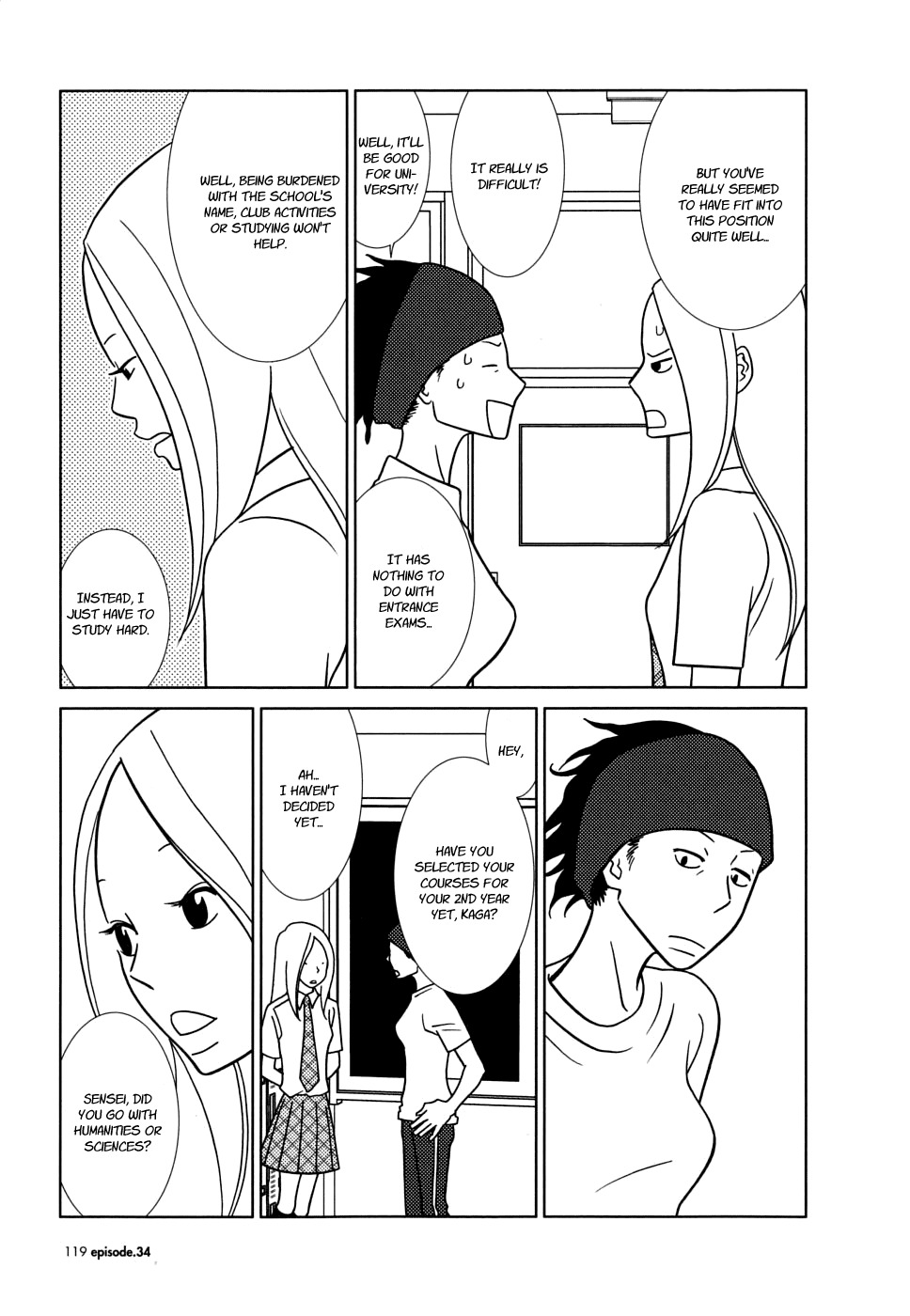 Usagi Drop Chapter 34 page 9 - Chapter 34