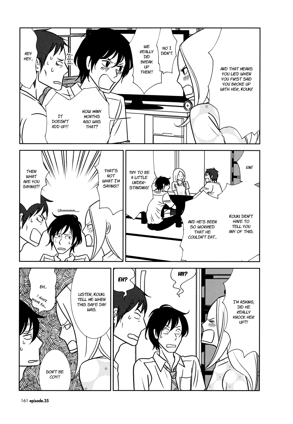 Usagi Drop Chapter 35 page 15 - Chapter 35