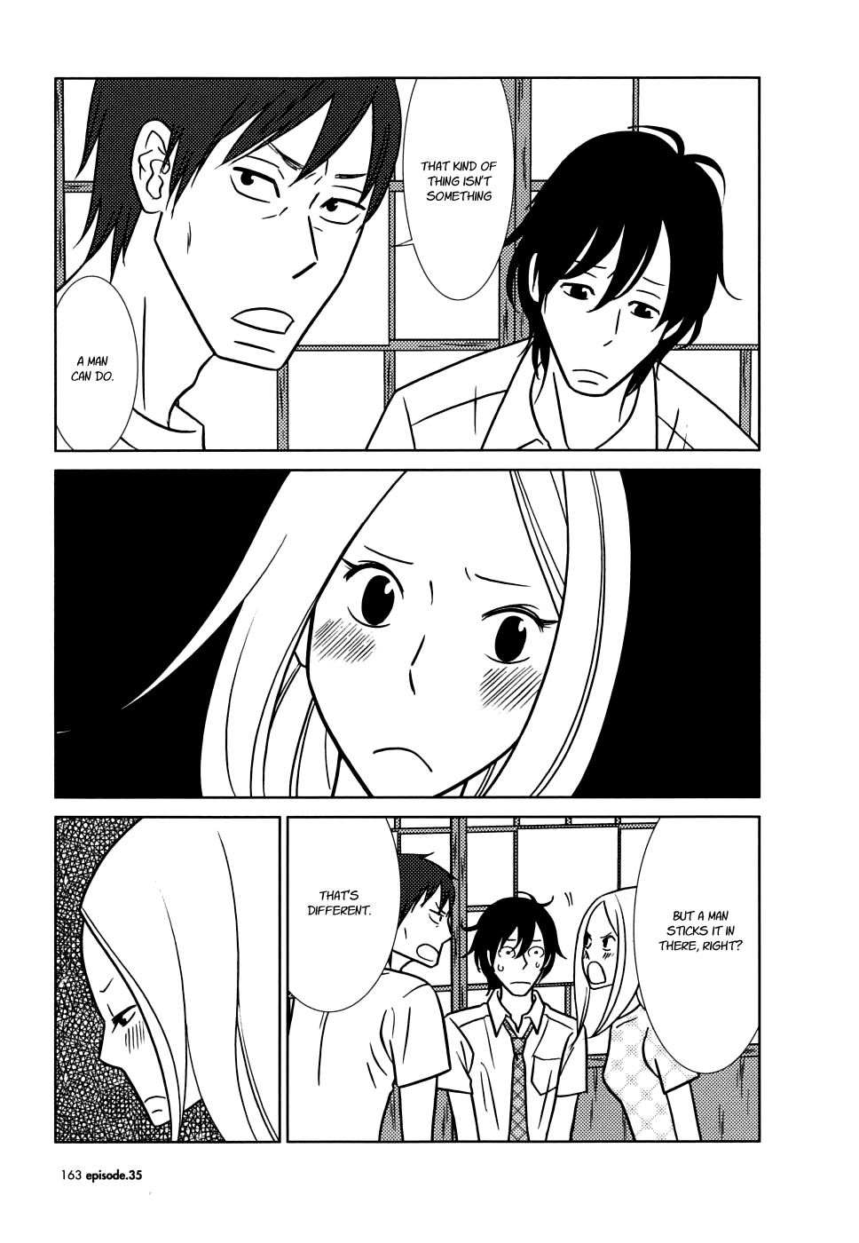 Usagi Drop Chapter 35 page 17 - Chapter 35