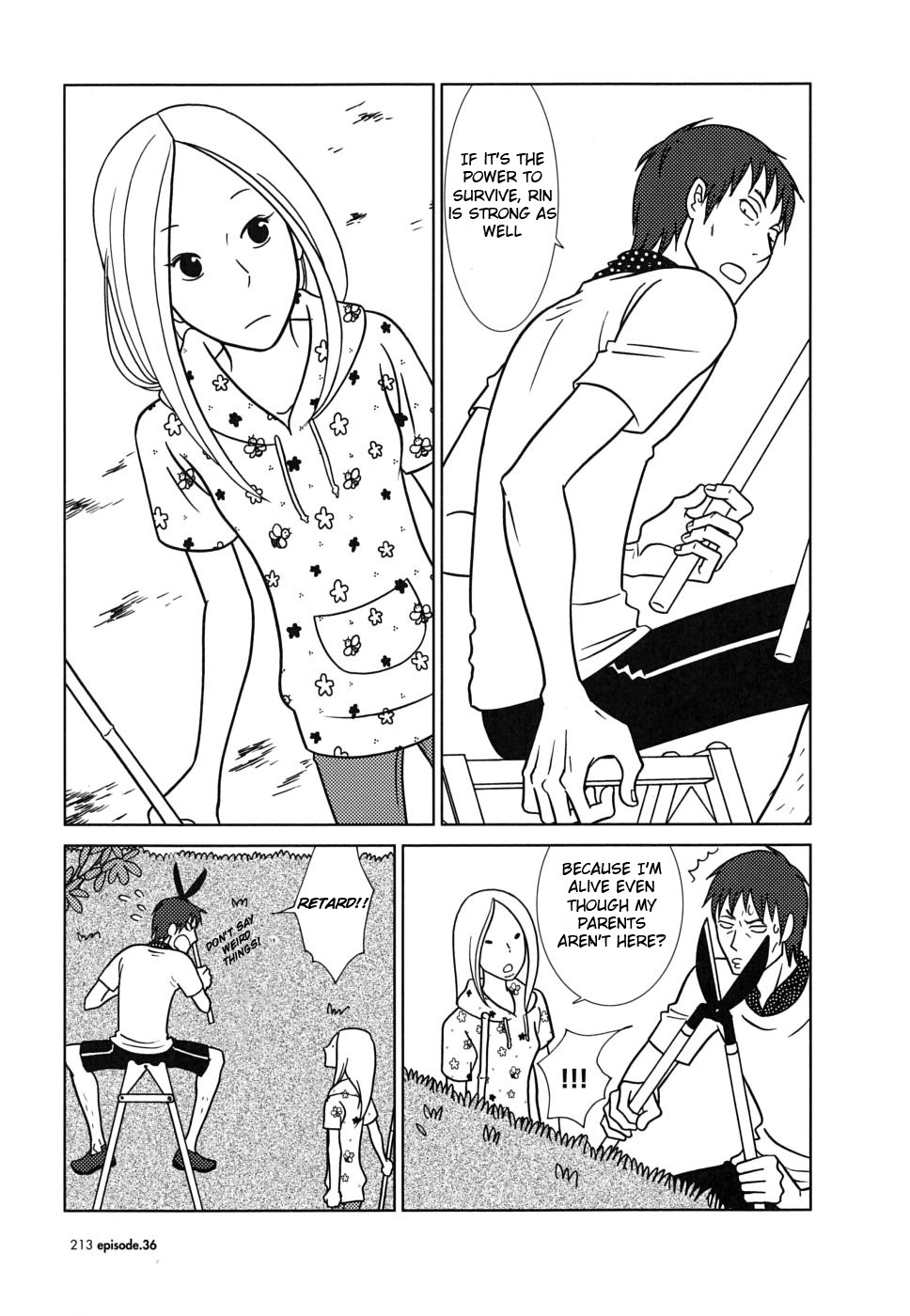 Usagi Drop Chapter 36 page 33 - Chapter 36