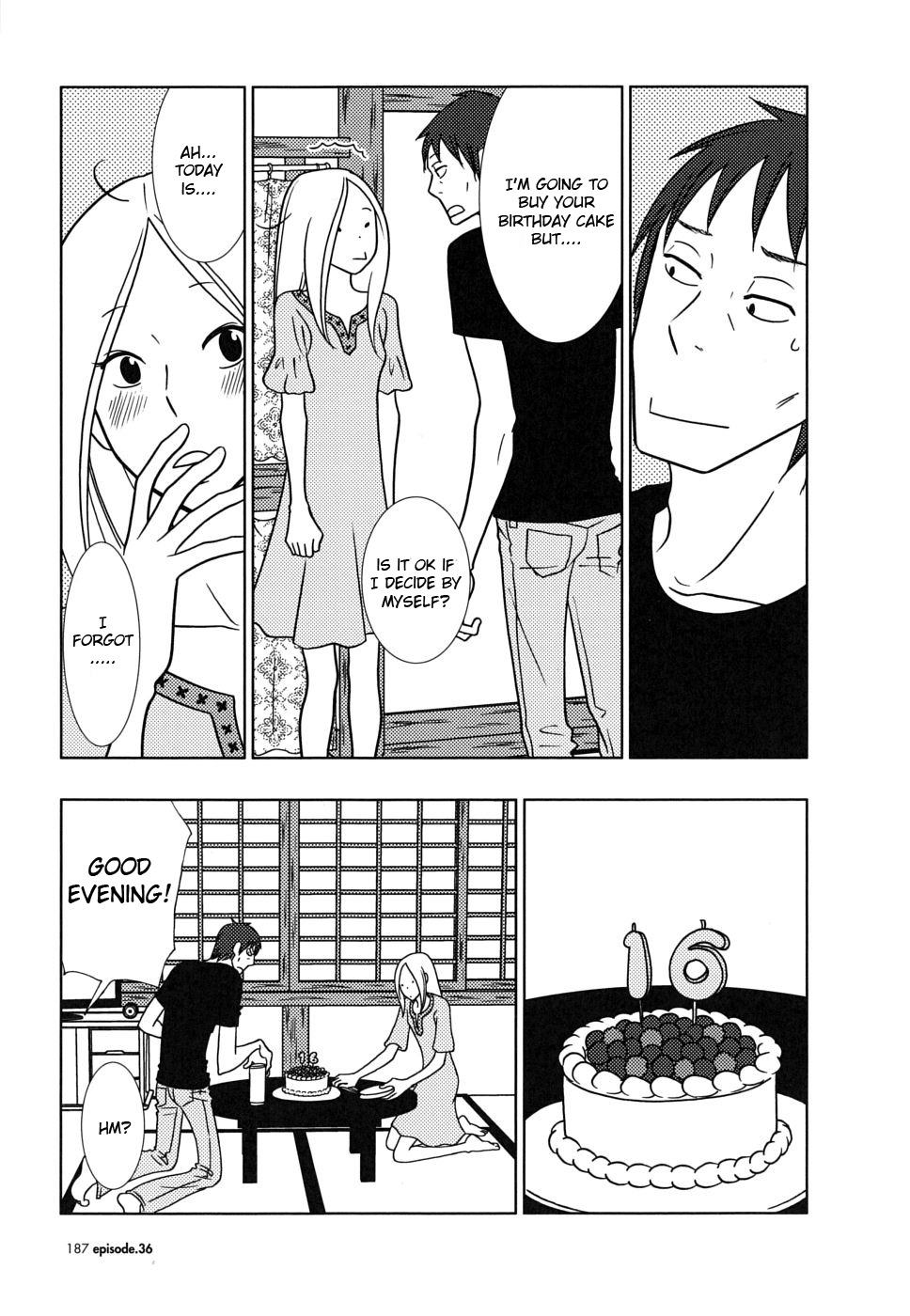 Usagi Drop Chapter 36 page 7 - Chapter 36