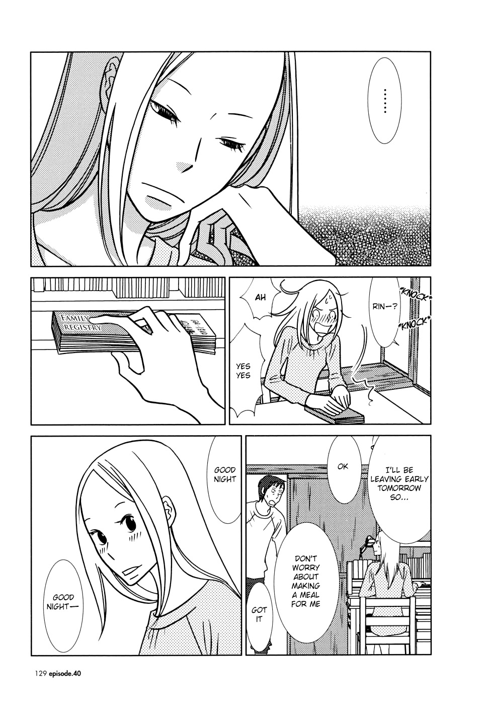 Usagi Drop Chapter 40 page 21 - Chapter 40