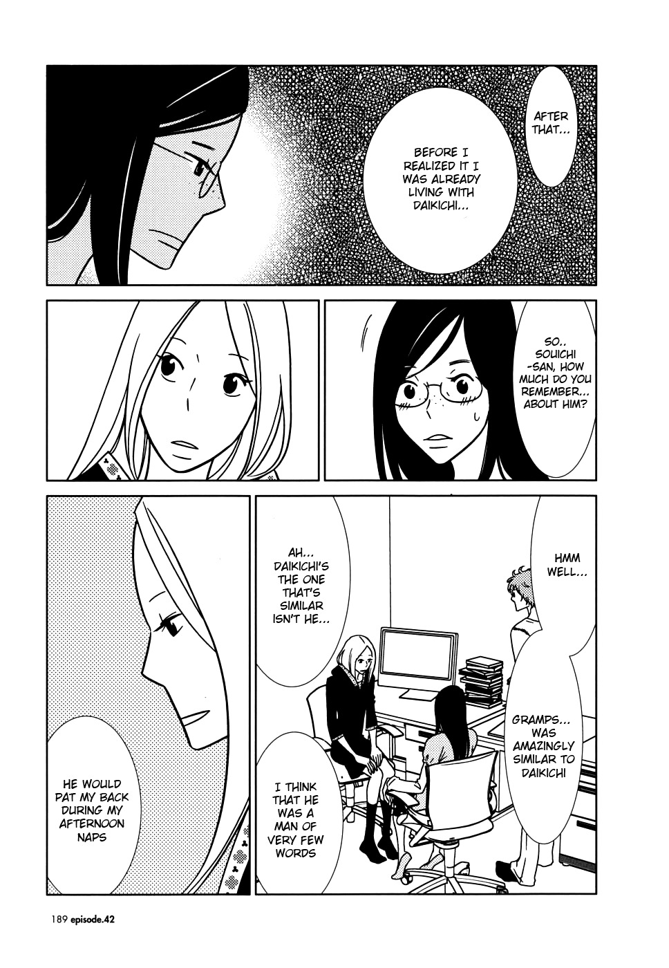 Usagi Drop Chapter 42 page 13 - Chapter 42