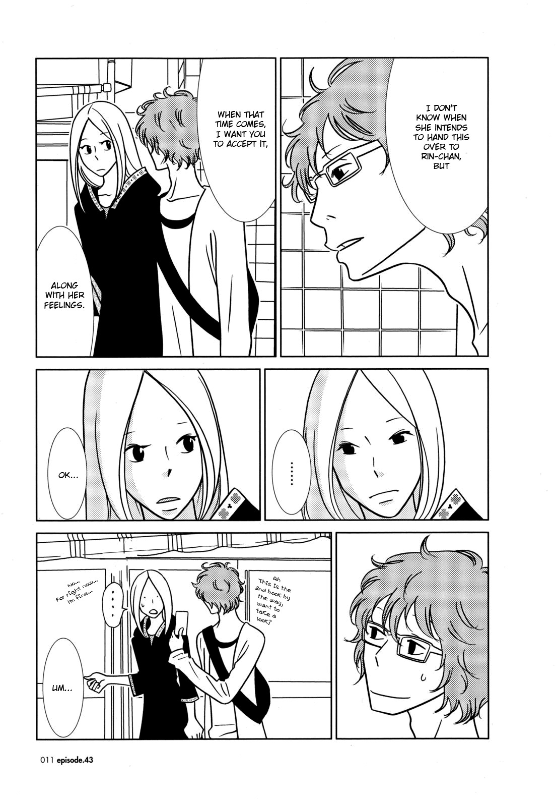 Usagi Drop Chapter 43 page 15 - Chapter 43