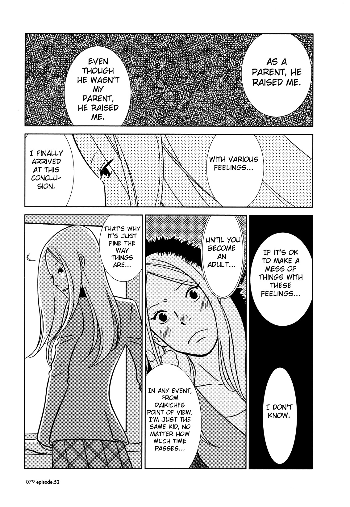 Usagi Drop Chapter 52 page 17 - Chapter 52