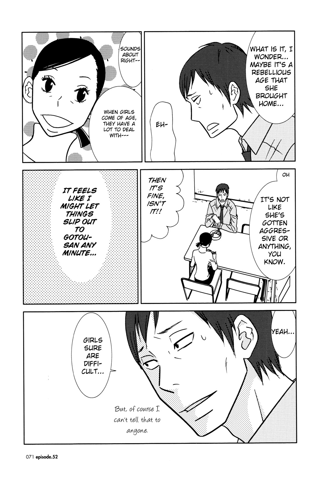 Usagi Drop Chapter 52 page 9 - Chapter 52