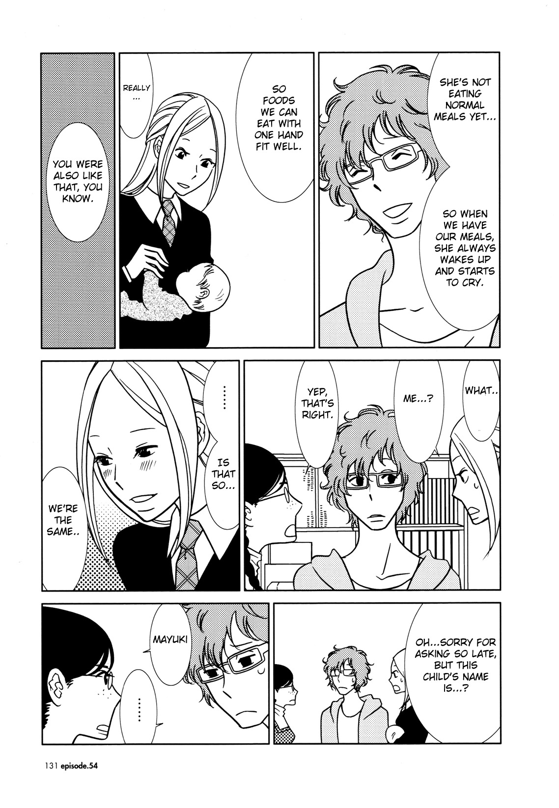 Usagi Drop Chapter 54 page 7 - Chapter 54
