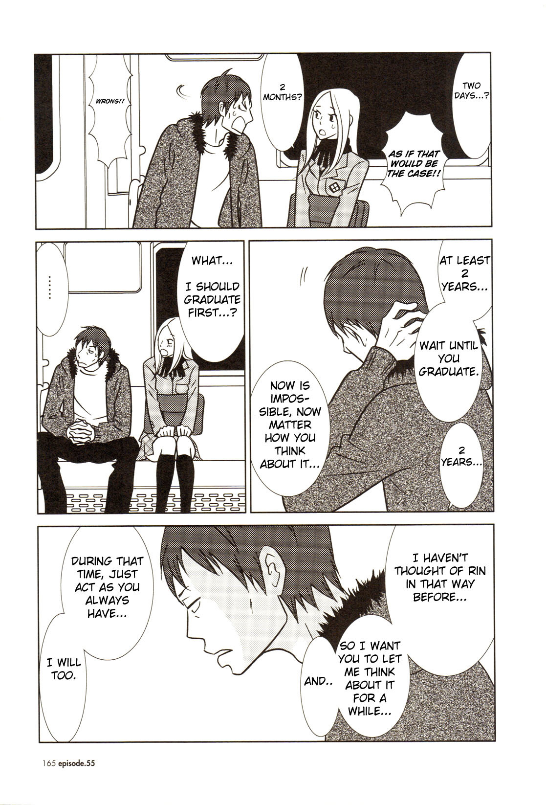 Usagi Drop Chapter 55 page 15 - Chapter 55
