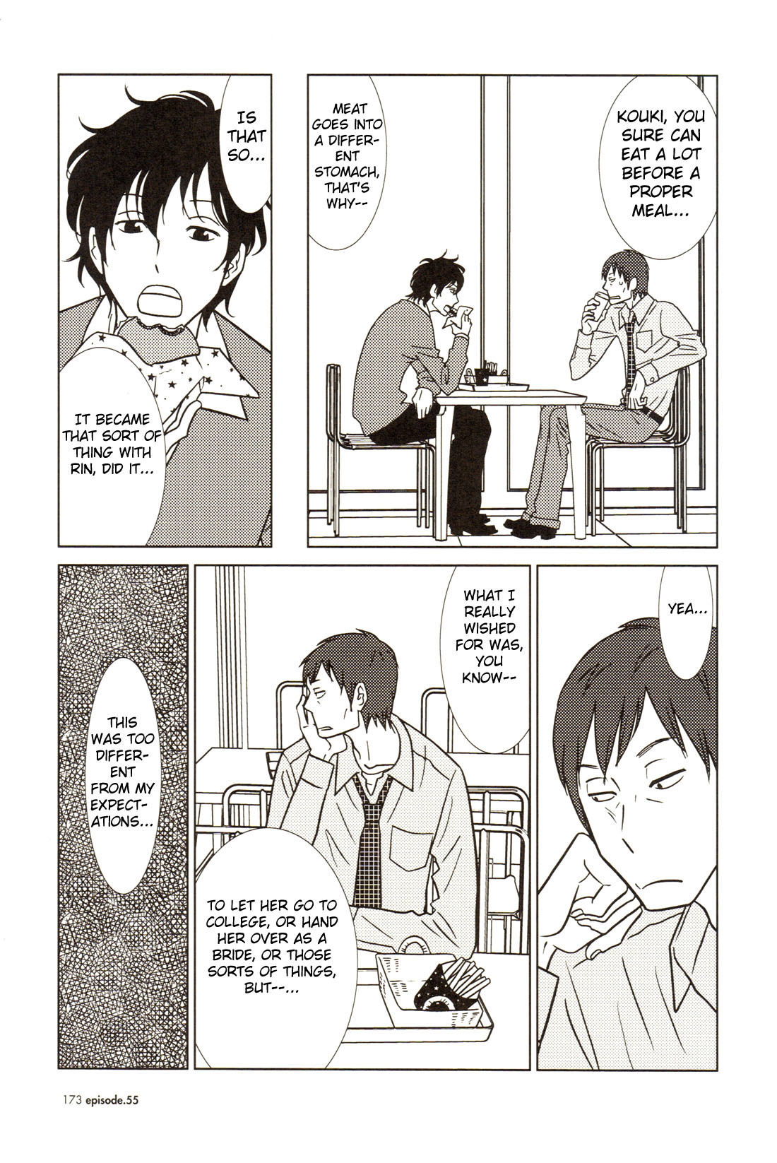 Usagi Drop Chapter 55 page 23 - Chapter 55