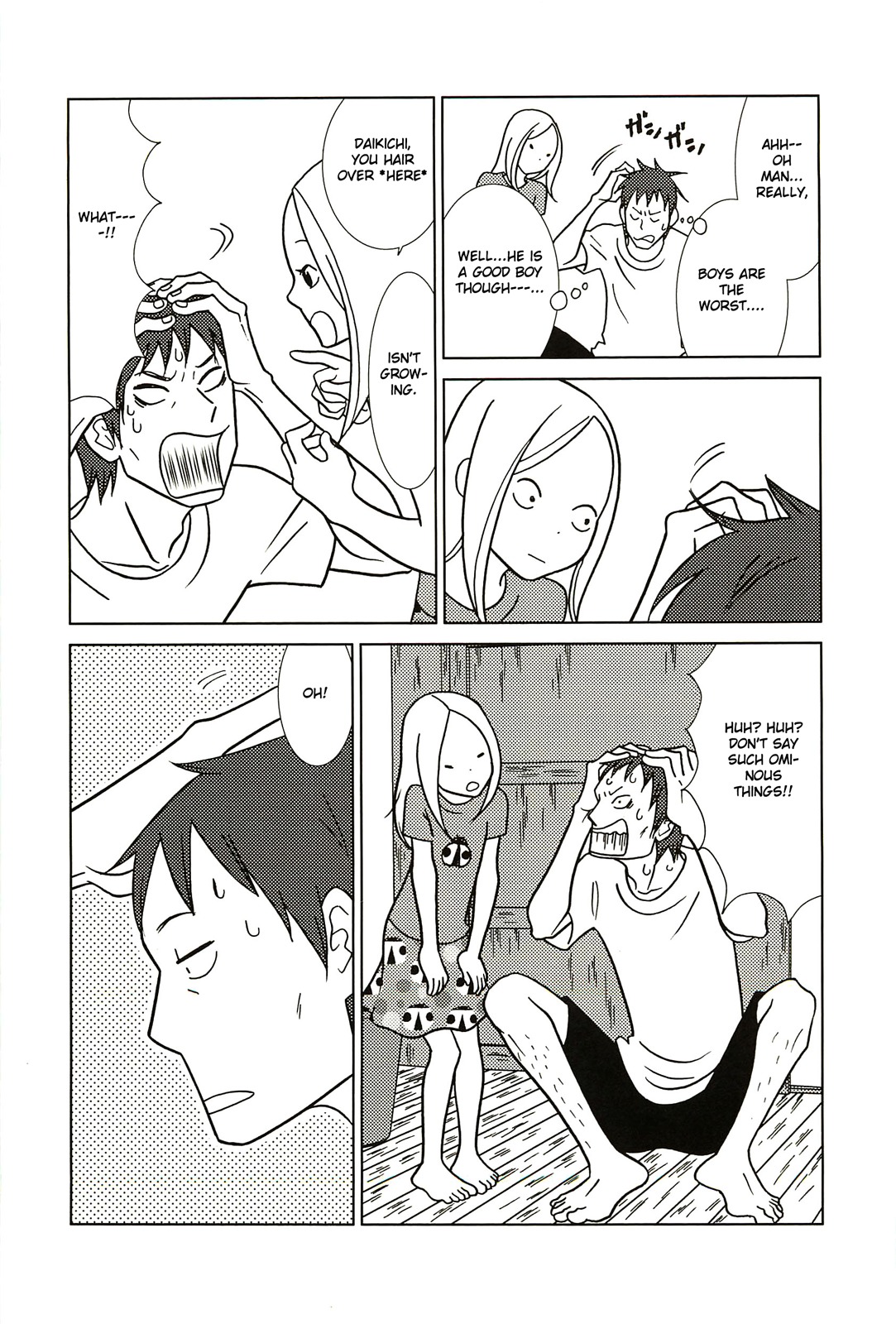 Usagi Drop Chapter 58 page 36 - Chapter 58: There's No Way I Could Hate Him