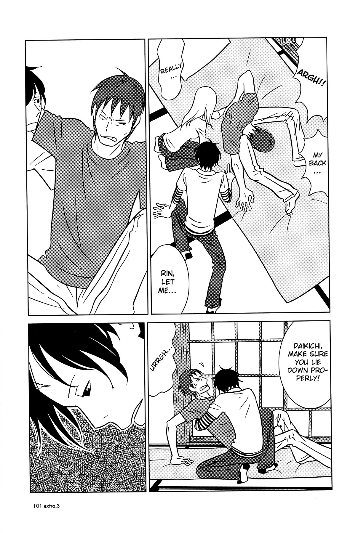 Usagi Drop Chapter 59 page 34 - Chapter 59: Two Families
