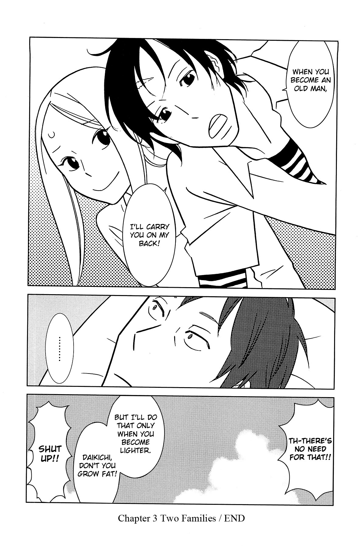 Usagi Drop Chapter 59 page 35 - Chapter 59: Two Families