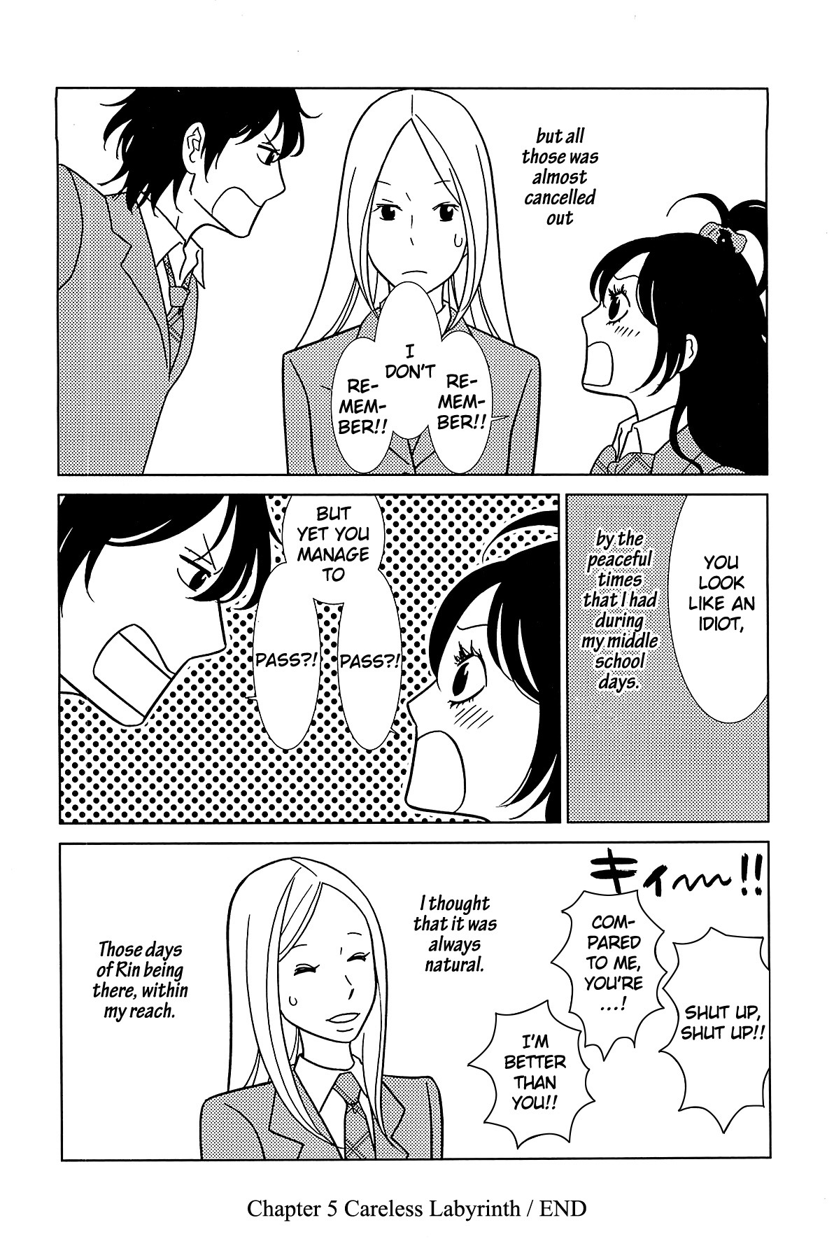 Usagi Drop Chapter 61 page 33 - Chapter 61: Careless Labyrinth