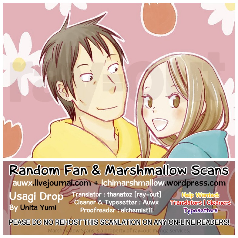 Usagi Drop Chapter 62 page 1 - Chapter 62 : Volume10 Ch6 (End)