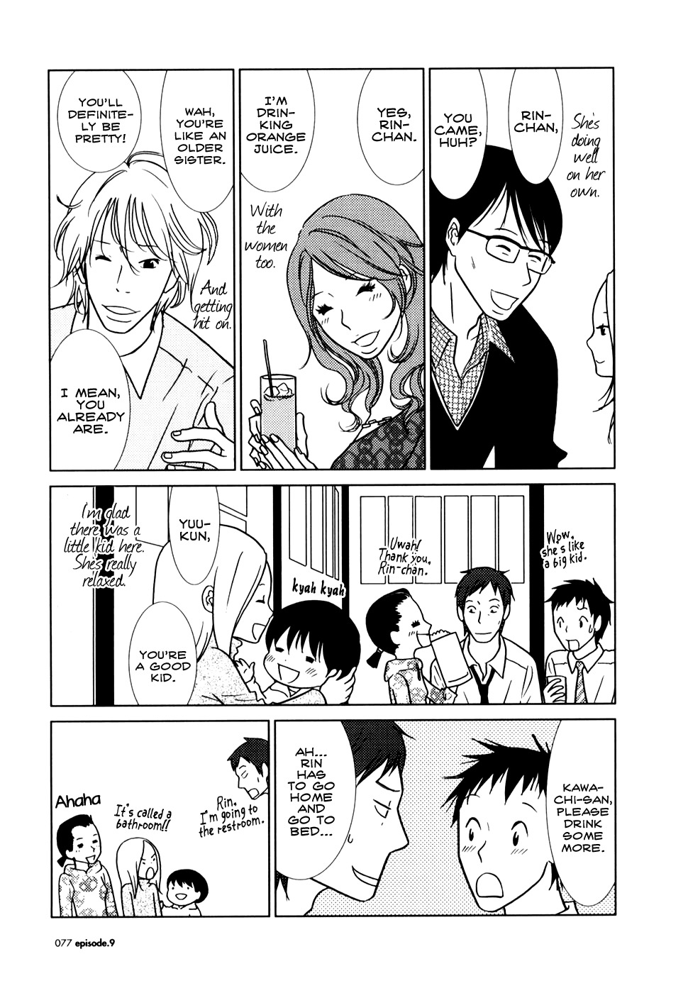 Usagi Drop Chapter 9 page 7 - Chapter 9