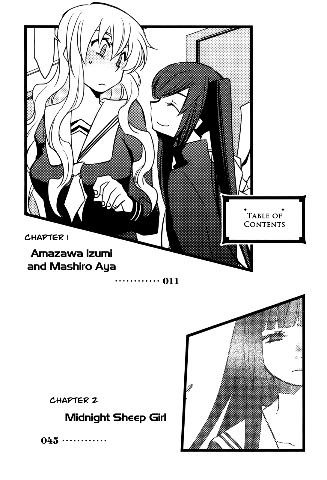 Usagi no Tsuno Chapter 1.2 page 11 - Chapter 1 v2 : Prologue + Amazawa Izumi & Mashiro Aya