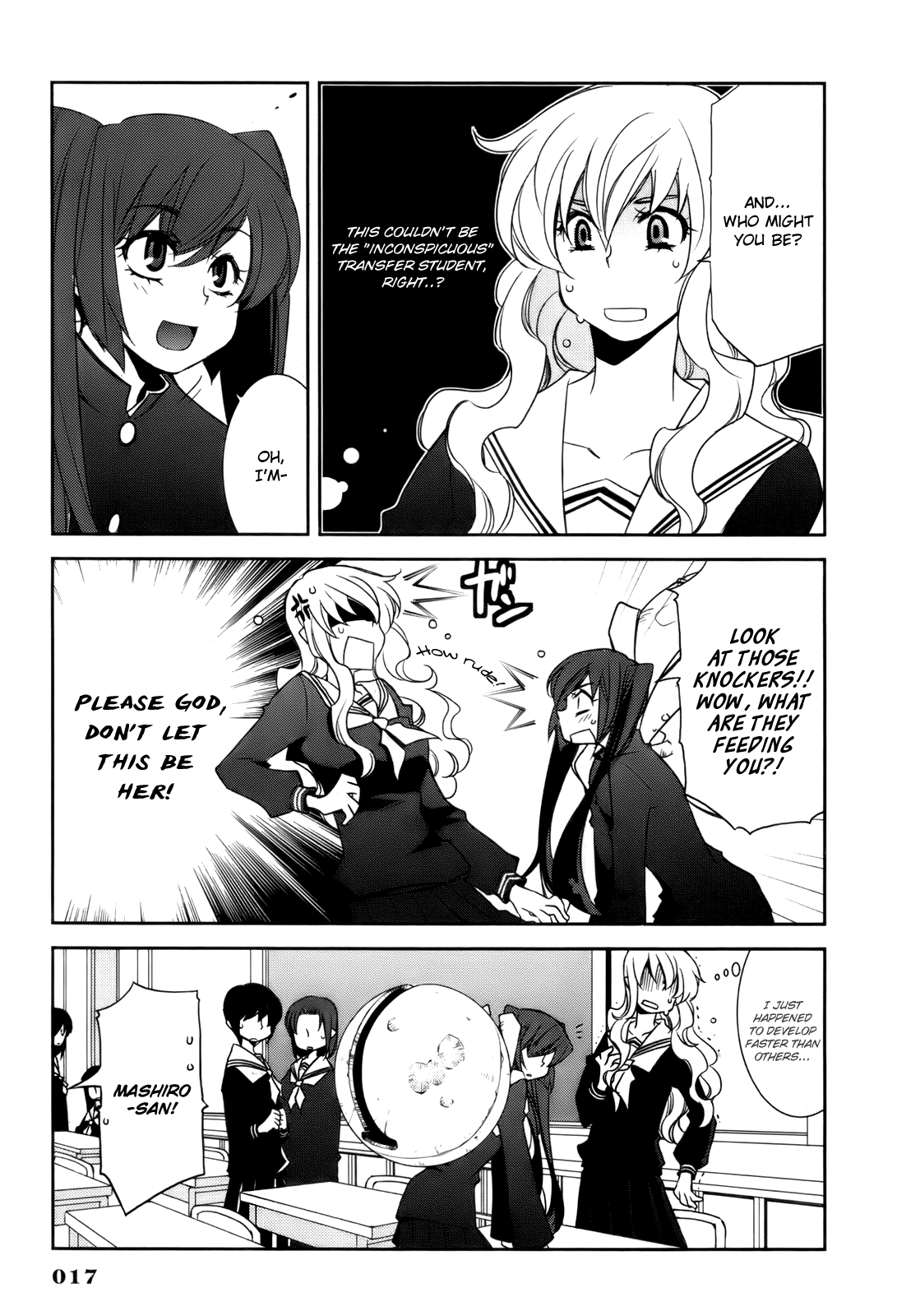 Usagi no Tsuno Chapter 1.2 page 19 - Chapter 1 v2 : Prologue + Amazawa Izumi & Mashiro Aya