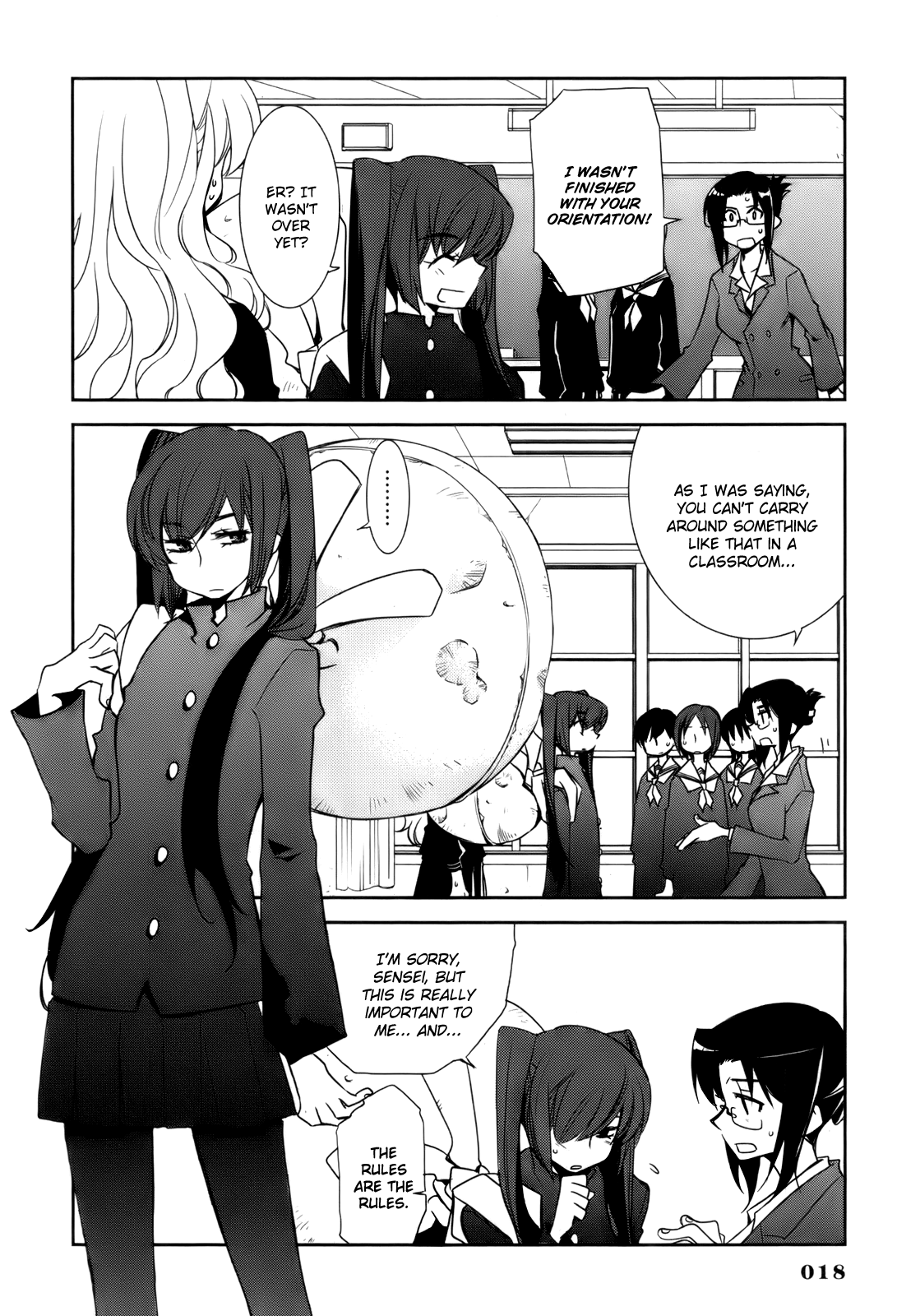 Usagi no Tsuno Chapter 1.2 page 20 - Chapter 1 v2 : Prologue + Amazawa Izumi & Mashiro Aya