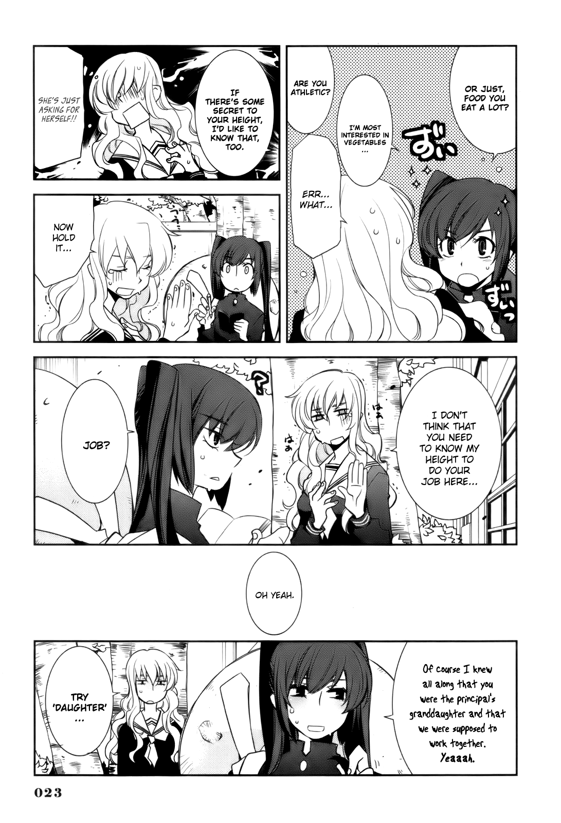 Usagi no Tsuno Chapter 1.2 page 25 - Chapter 1 v2 : Prologue + Amazawa Izumi & Mashiro Aya