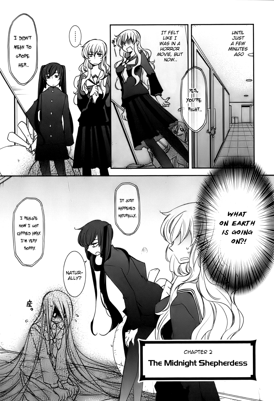 Usagi no Tsuno Chapter 2.2 page 1 - Chapter 2 v2 : The Midnight Shepherdess