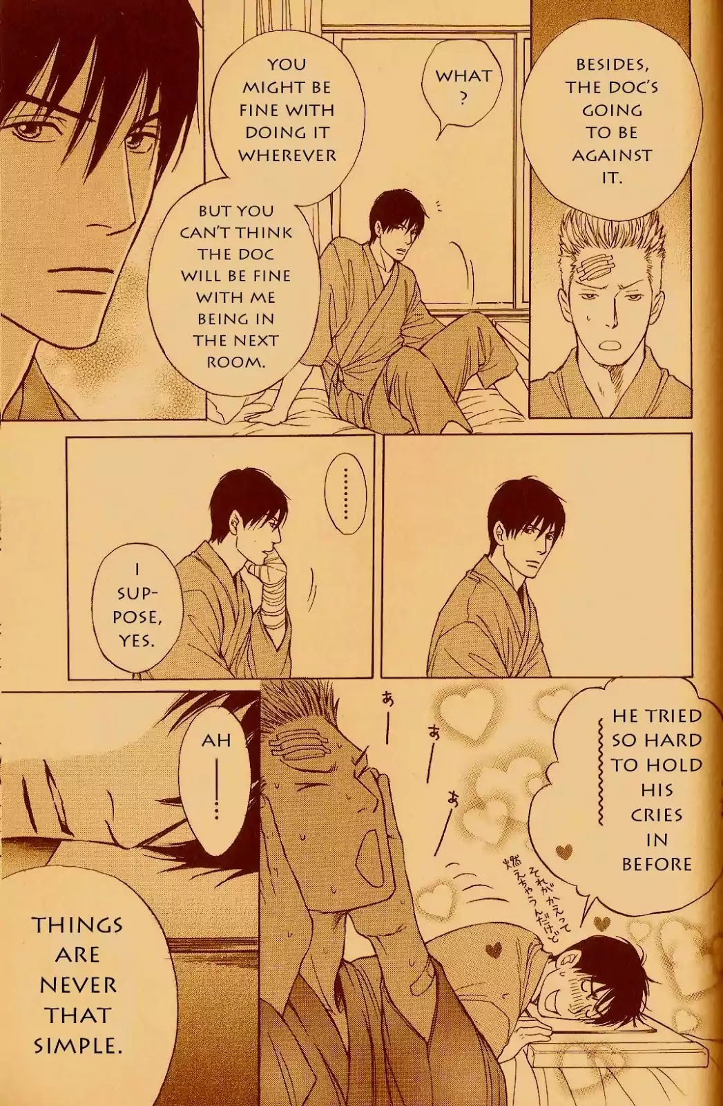 Usagi Otoko Tora Otoko Chapter 12.1 page 8 - Chapter 12.1