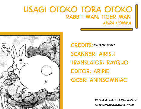 Usagi Otoko Tora Otoko Chapter 4 page 19 - Chapter 4