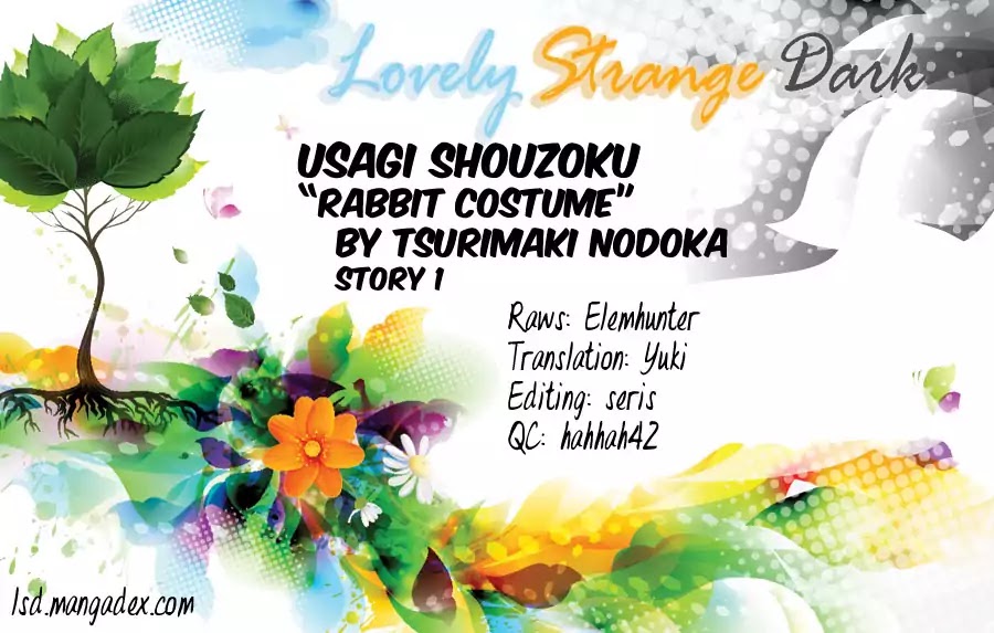 Usagi Shouzoku Chapter 1 page 1 - Chapter 1: Rabbit Costume