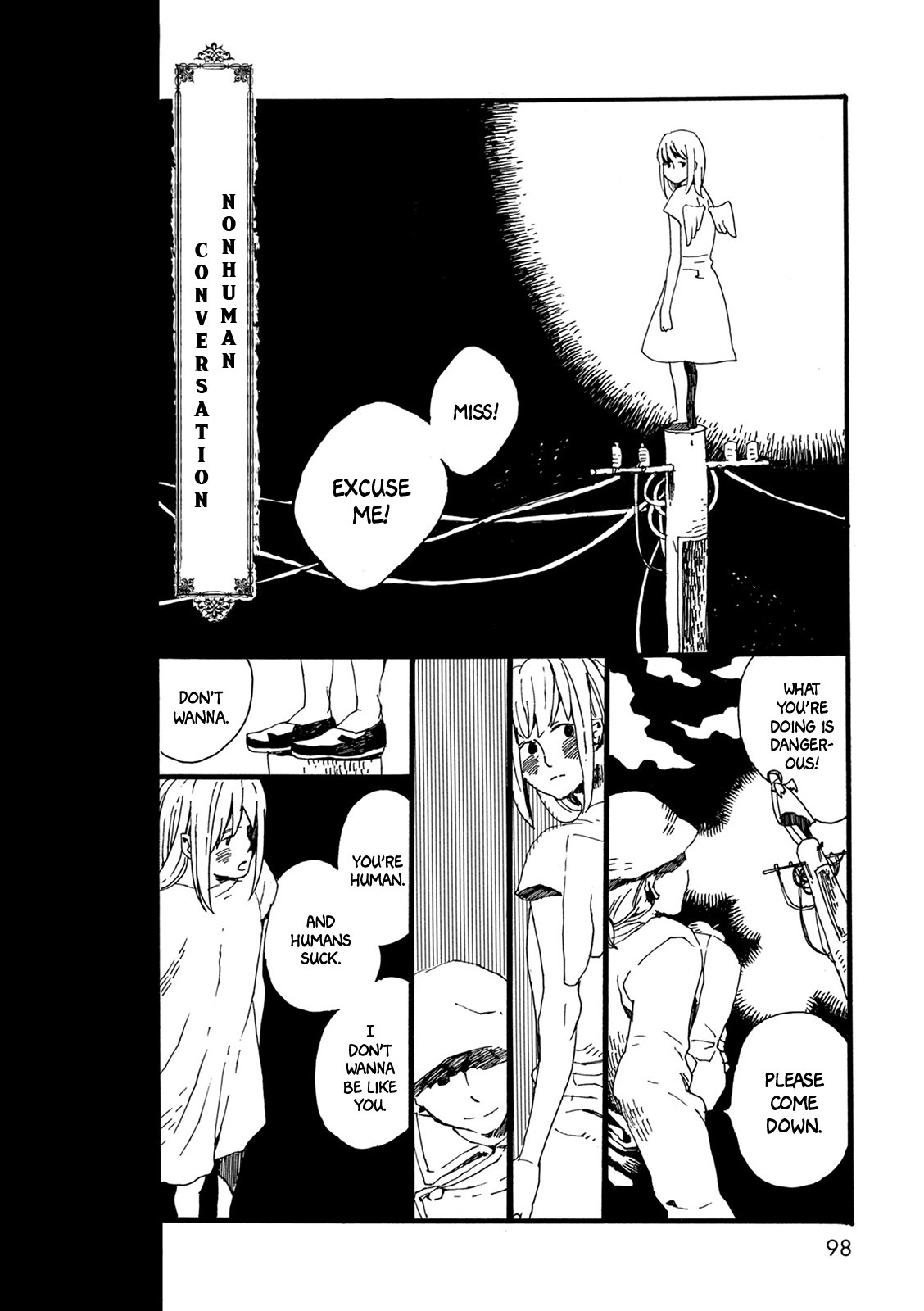 Usagi Shouzoku Chapter 3 page 1 - Chapter 3: Nonhuman Conversation