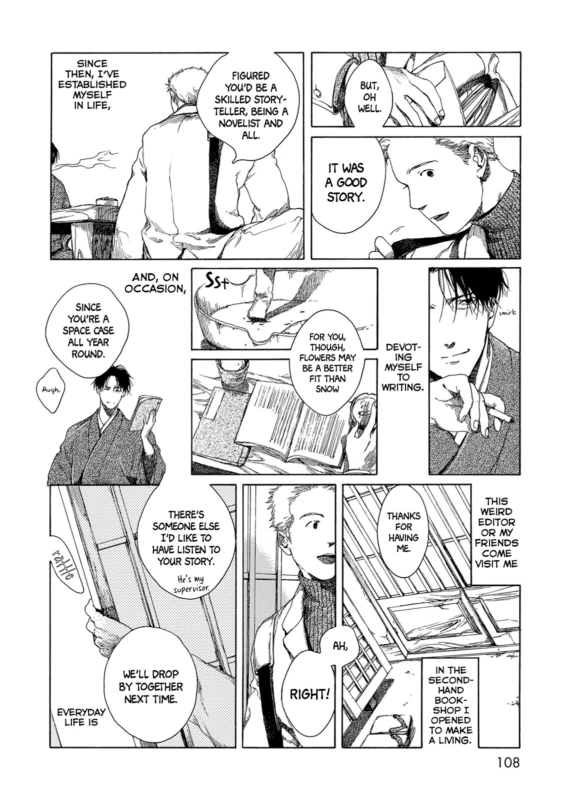 Usagi Shouzoku Chapter 4 page 6 - Chapter 4: Snow