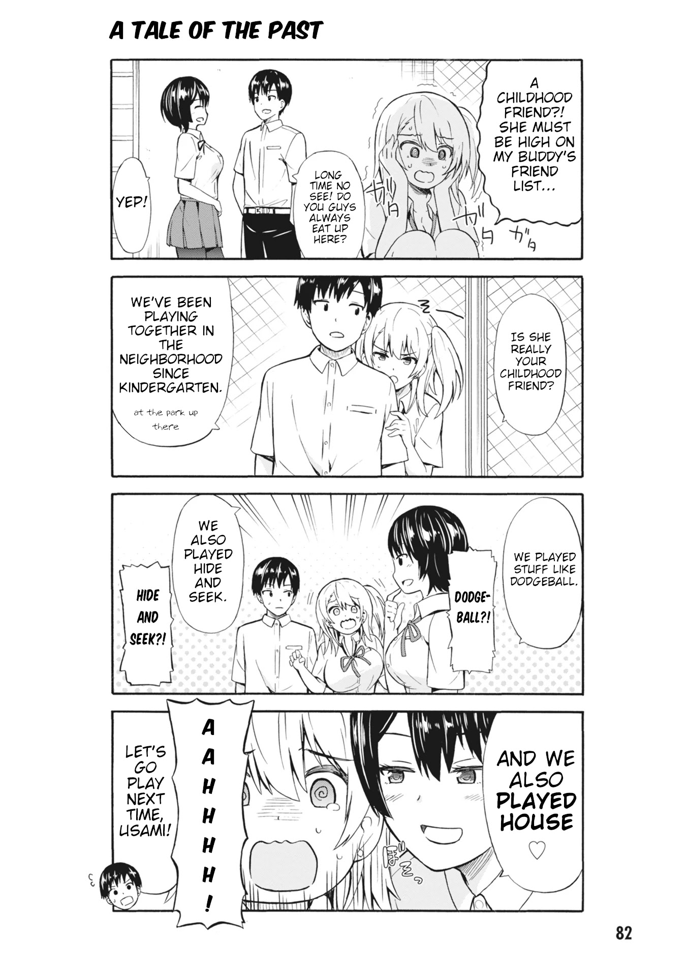 Usami-san Ha Kamawaretai! Chapter 10 page 2 - Chapter 10: The Childhoood Friend is Strong...
