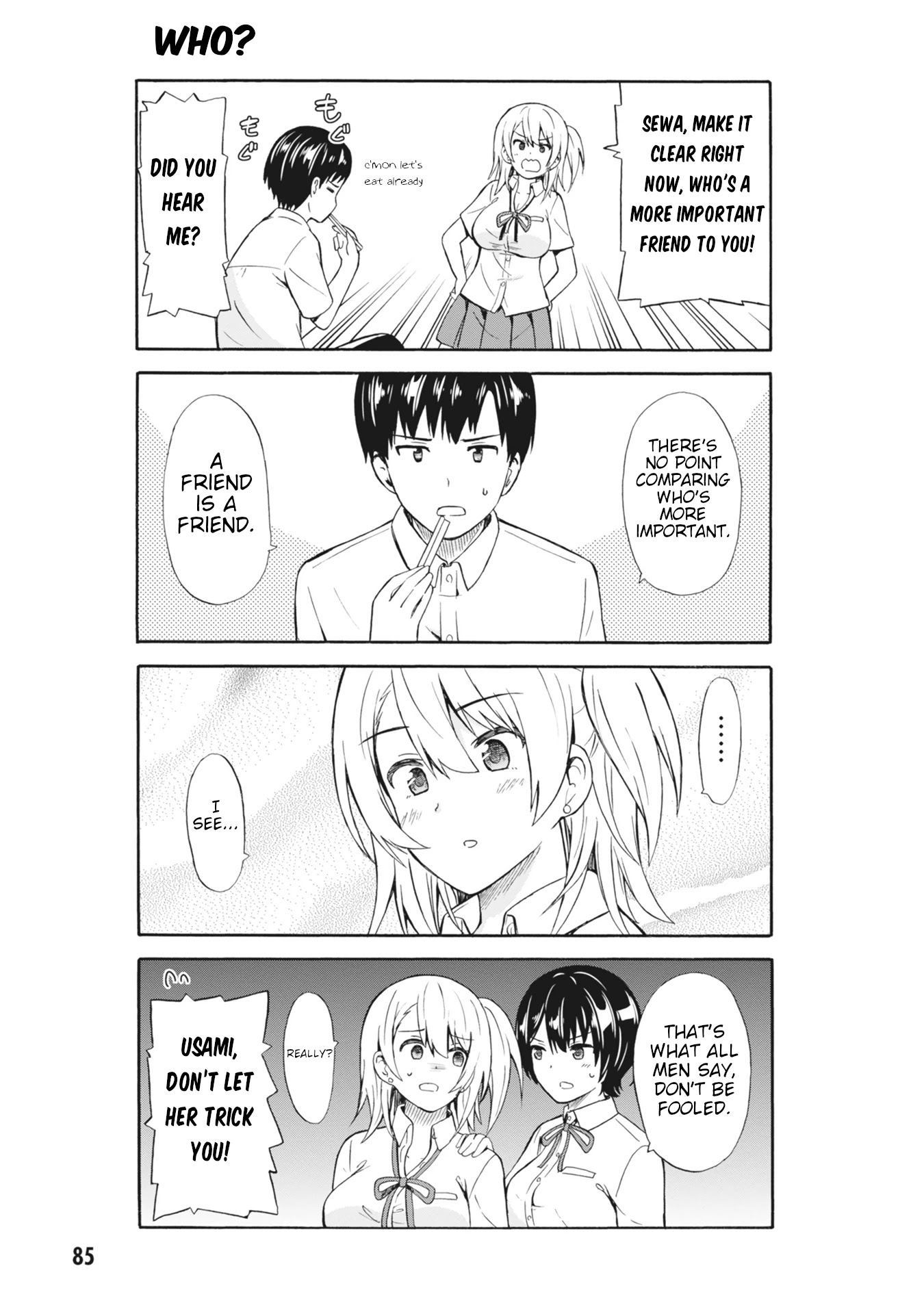 Usami-san Ha Kamawaretai! Chapter 10 page 5 - Chapter 10: The Childhoood Friend is Strong...