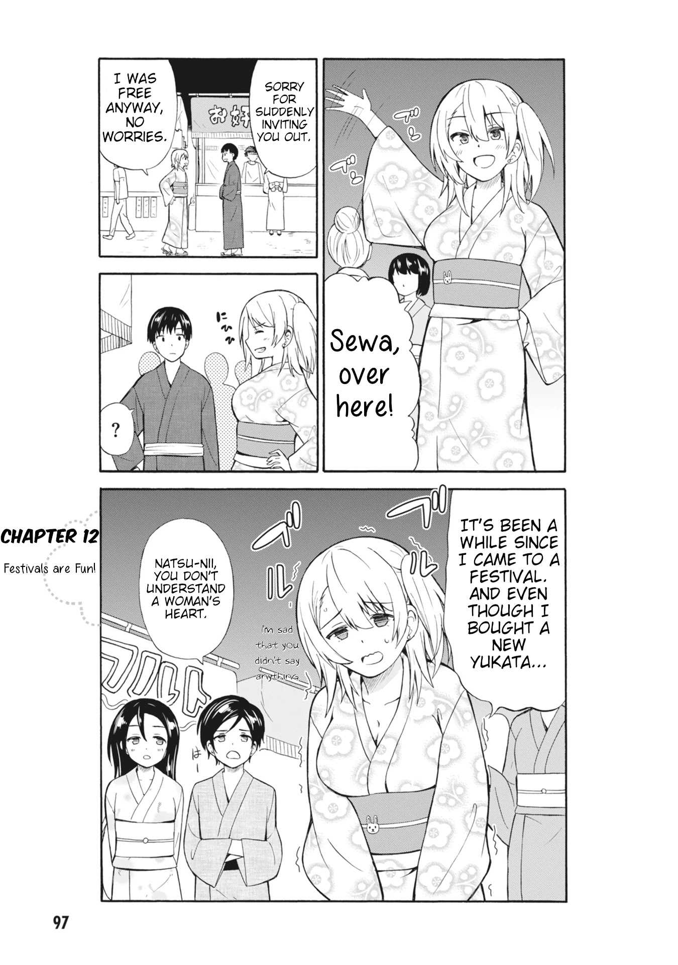 Usami-san Ha Kamawaretai! Chapter 12 page 1 - Chapter 12: Festivals are Fun!