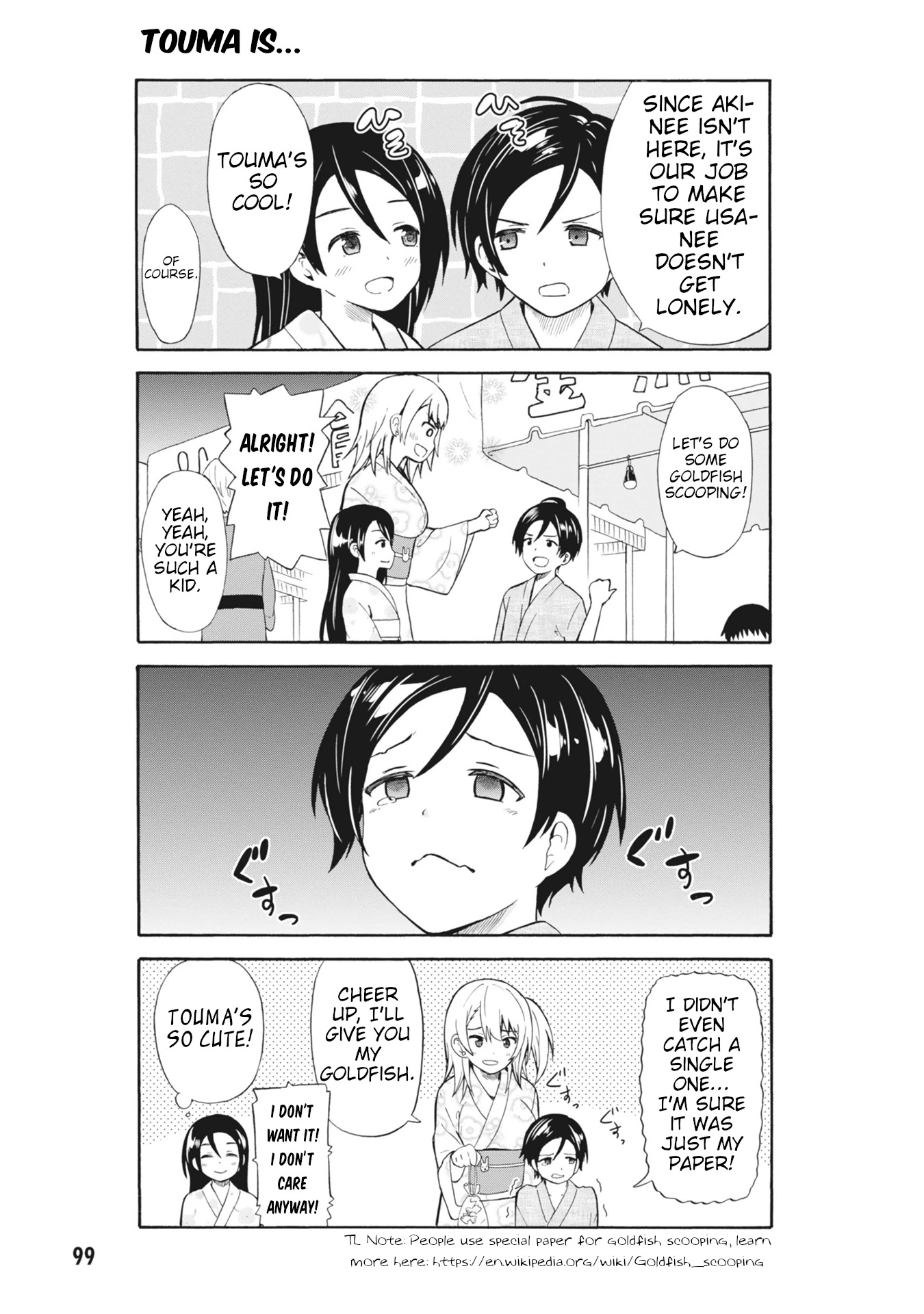 Usami-san Ha Kamawaretai! Chapter 12 page 3 - Chapter 12: Festivals are Fun!